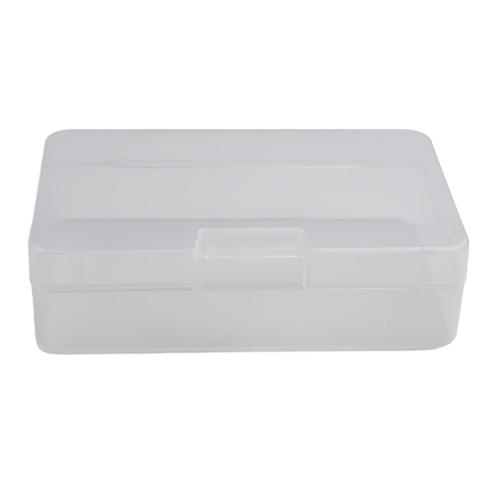 PVC Plastic Rectangle Transparent Stationery And Small Tools Features