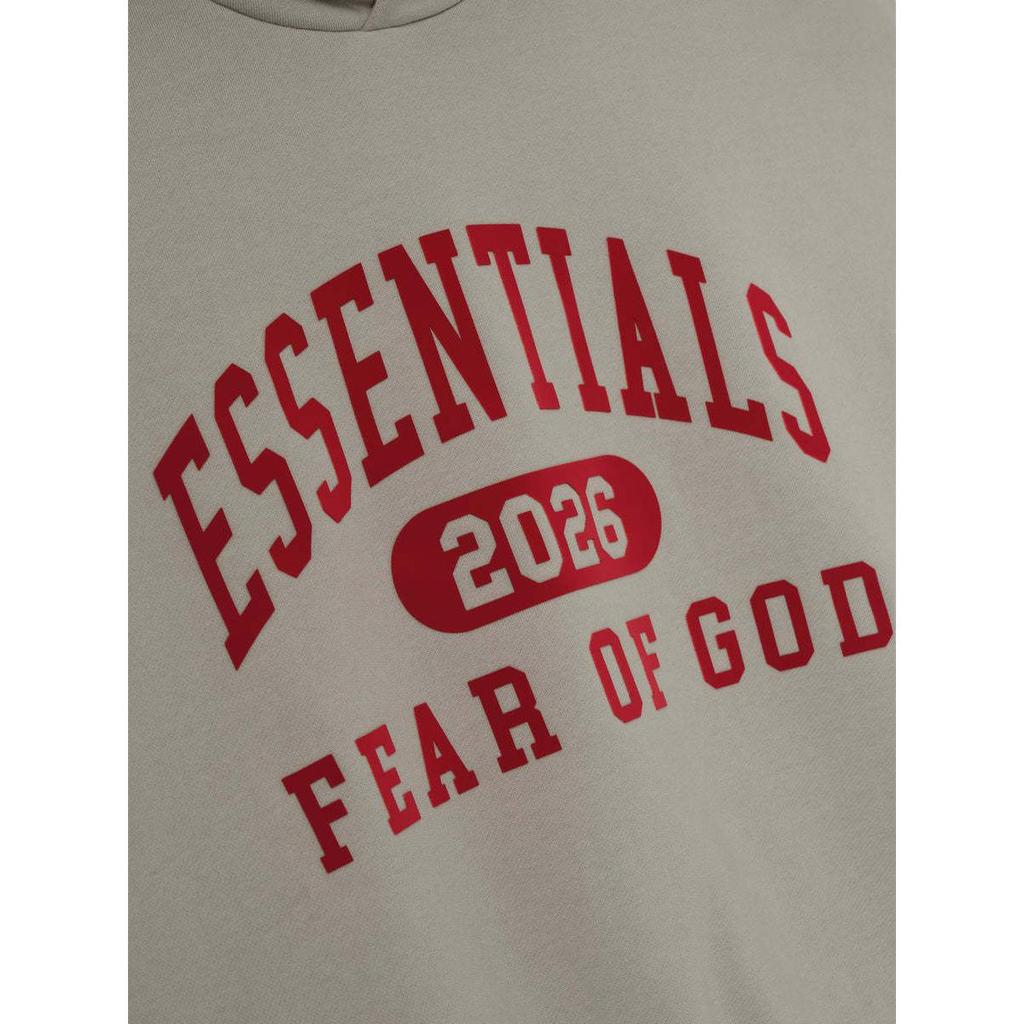 Fear of God Essentials Classic Hoodie Smoke Grey Men Tops 192HO256862F
