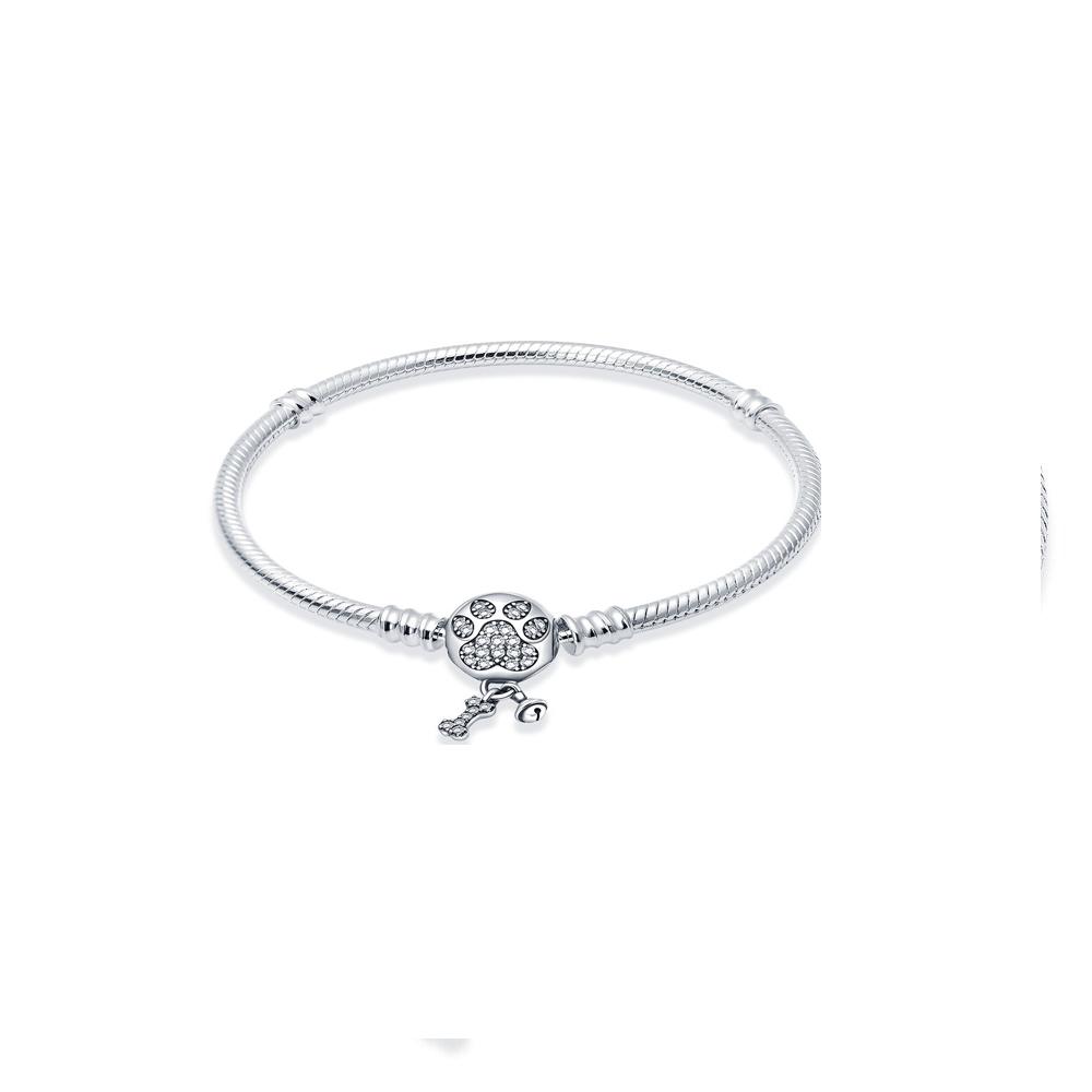 Dream Catcher Starmoon Dog Paw Snake Chain Bracelet Clasp Bracelet Decoration Bangle Trinkets For Women Jewelry Gift