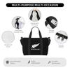 Neuseeland All Blacks Reise-Duffelbags Leichte Wasserdichte Wochenend-Übernacht-Handtaschen Unisex Tragbare Lässige Gepäcktasche
