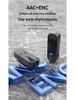 Universal Clip-On Bluetooth Headphone Receiver with Extended Battery, High-Quality Sound, Noise Reduction, and HD Calls