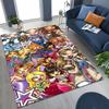 Tappeto Artistico Cartoon Bambola Bratz per Ragazze, per Camera da Letto Soggiorno Divano Casa Zerbino Decorazione, Tappeto Pavimento Antiscivolo Grande per Giochi Bambini Regalo