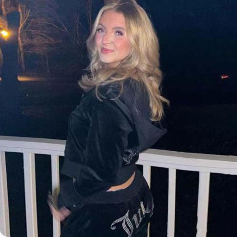 2Piece Sets Velvet Running Sets Long Sleeve Tracksuit Women Y2K Fashion Hooded Pants  Women