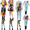 Halloween Anime Movie Sally Cosplay Dress Party Set Costume Christmas Women Slim Jumpsuit Catsuit Zentai Bodysuit Gothic Leggins