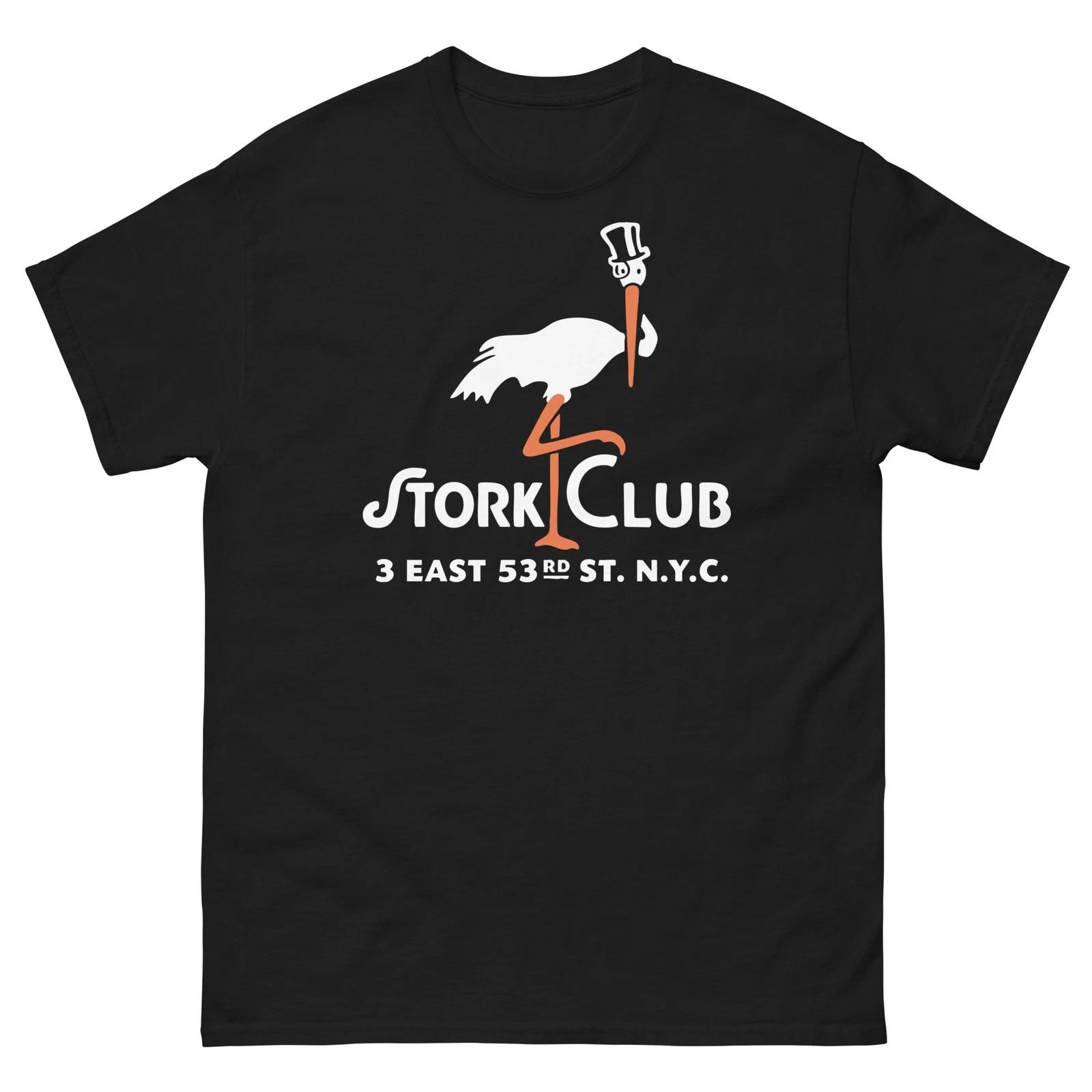 

Stork Club NYC Black Graphic 100% Cotton T-shirt Mens Tees Top Unisex classic tee S