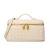 Woven Box Bag Women'S Bag New Year'S Woven Fashion Portable Retro Lunch Box Bag One Shoulder Messenger Bag