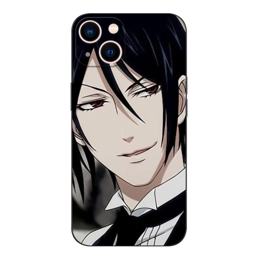 Black Tpu Case For Realme C2 C3 C12 C15 C35 C30 C31 C20 C21 C21Y C25 C25Y C25S C11 2021 2020 Black Butler