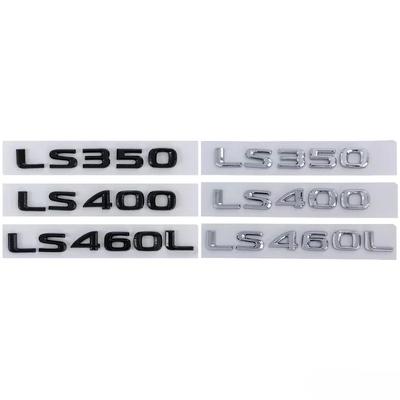3D ABS Boční Znak Karoserie Auta Zadní Znak na Kufr Samolepka pro Lexus LS350 LS400 LS460L Vnější Dekorace