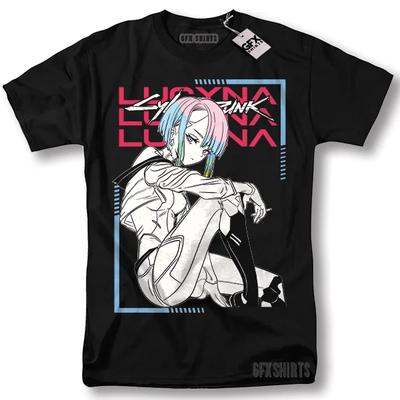 Anime Lucy Rebecca David Cosplay Gamer T-Shirt