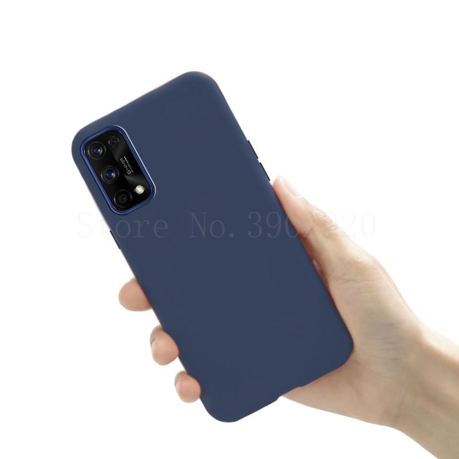 For Oppo Realme 7 X7 7 Pro Case Candy silicone Shockproof Phone Case On For Oppo Realme 7 7 Pro X7 X7Pro Full Cover Coque Bumper Realme X7