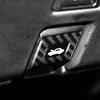 Carbon Fiber Car Accessories Front Hood Switch Decorative Panel Modified Interior Trim Cover Sticker For Lexus GS 350 2012-