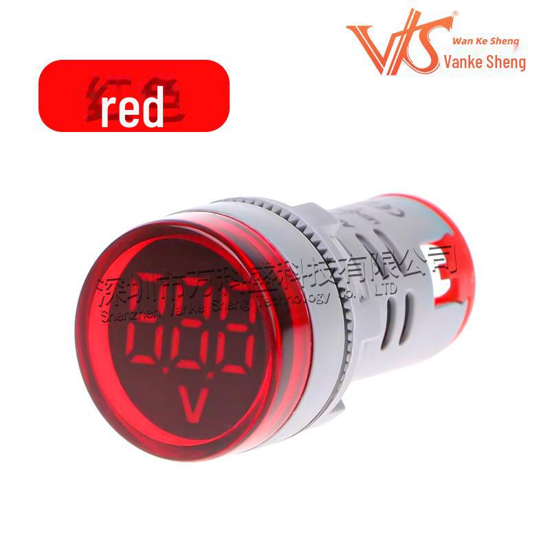 AD16-22DSV Mini Round 22mm LED Digital Voltmeter Light Display