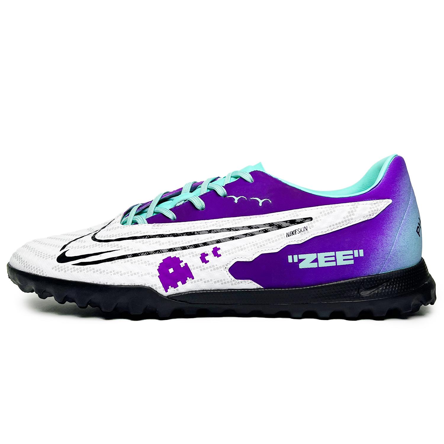 

Nike Phantom GX Cushioning Abrasion Resistant Breathable Soccer Shoes Unisex Purple White DD9477-300(Team285-) 44