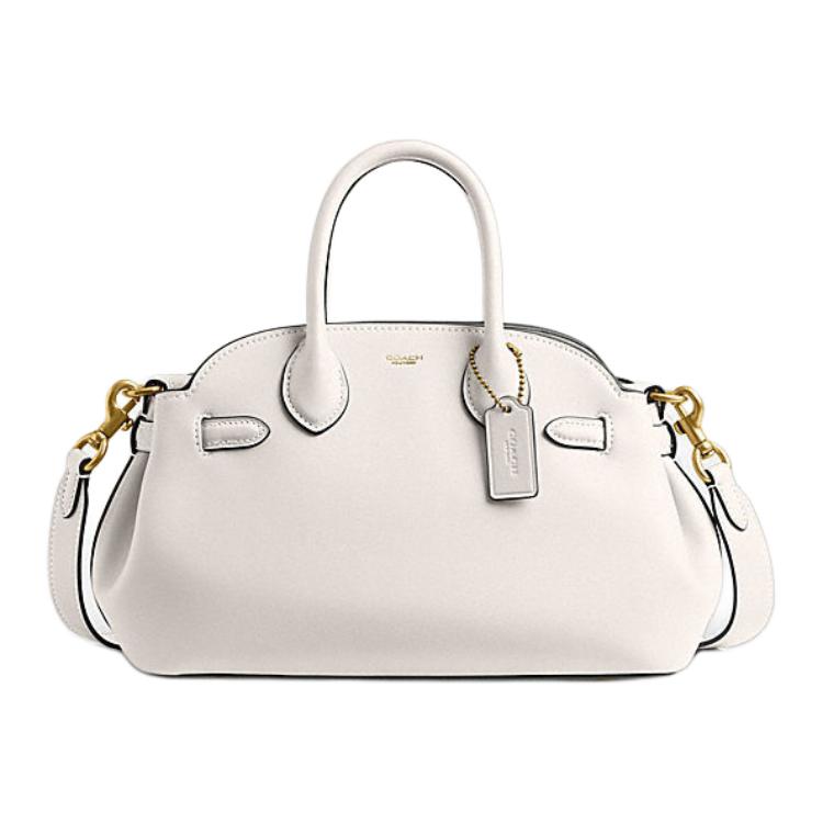

Coach Empire Carryall 26 With Detachable Shoulder Strap Women Handbag Chalk-White CU066-B4HA Gift Box Sets (Basic Set+Black Box)
