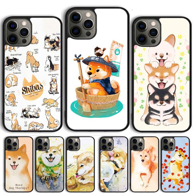Animal Shiba Inu Phone Case For iPhone 17 Air 15 16 Cover 11 13 14 Pro Max 12 Plus Max Fundas