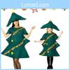 Weihnachtsbaum Rollenspielkostüm für Kinder Festliches Party-Outfit für Weihnachtsaufführungen