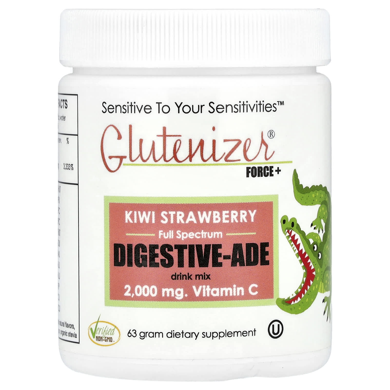 

Glutenizer® Force+, Kiwi Strawberry, 63G