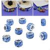 Legering Europese Strass Kralen 8x10mm Groot Gat Losse Spacer DIY Sieraden Maken