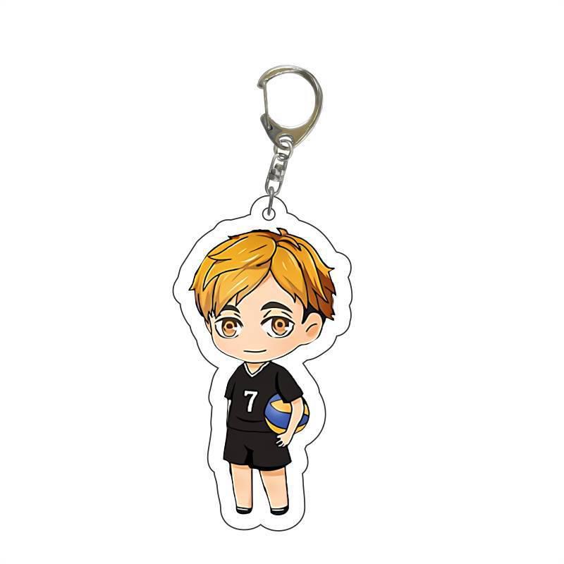 Haikyuu!! Schlüsselanhänger aus Acryl: Hinata Shoyo & Kageyama Anhänger