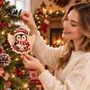 Christmas Angel Crochet Pattern DIY Kit, Make Hanging Ornament, Festive Craft Kits for Adults Kit Teens, Handmade Holiday Tree Decorations Easy