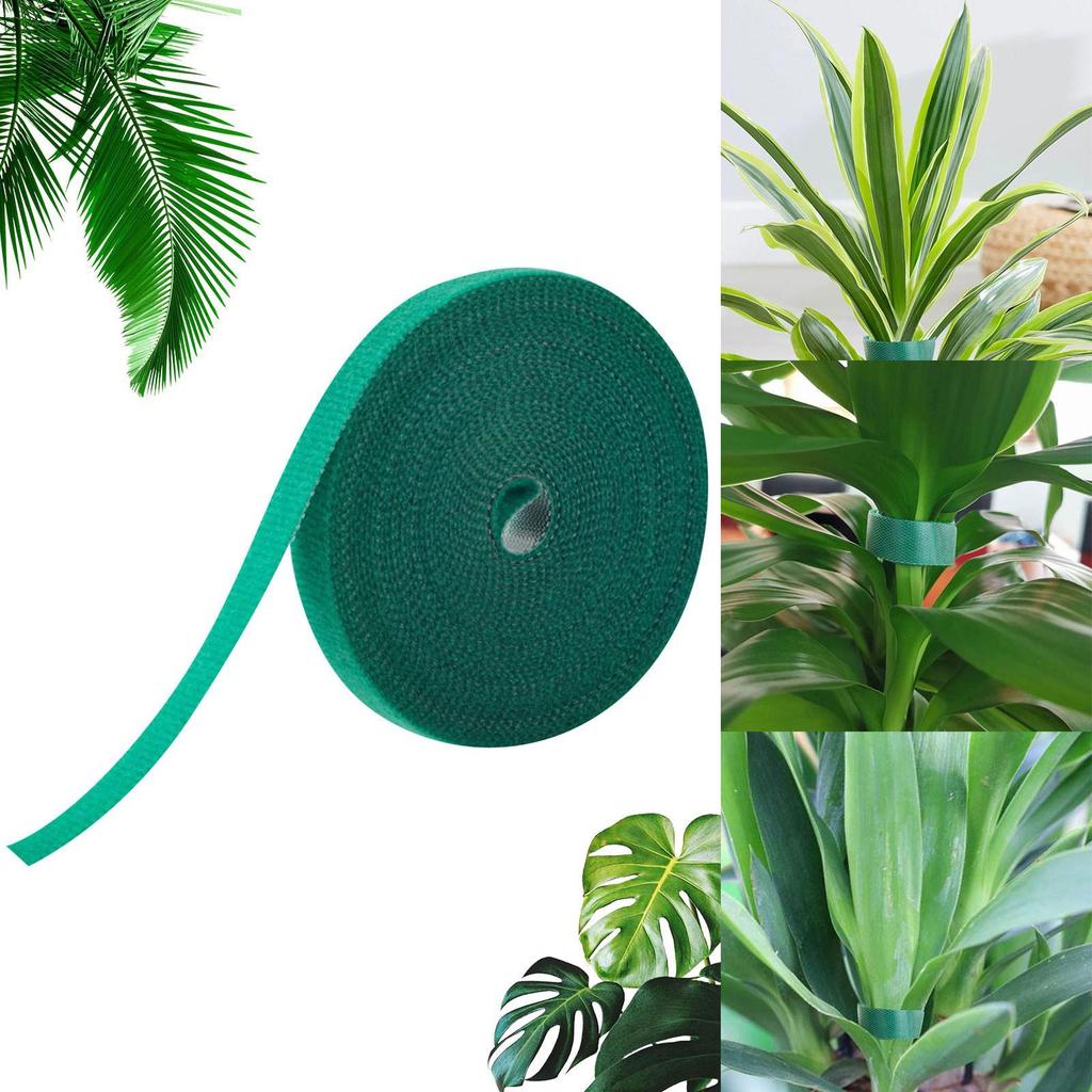 Climbing Plant Shaping Tape: Green Cable Ties for Branch Support, Flower Arranging, and Binding.