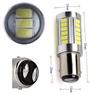 KATUR 4Pcs 1157 BAY15D 5630 33-SMD White 900 Lumens 8000K