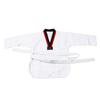 Kids Taekwondo Uniform Breathable Drawstring Elastic Waist Short Sleeve Taekwondo Training Outfit Taekwondo Uniform 150
