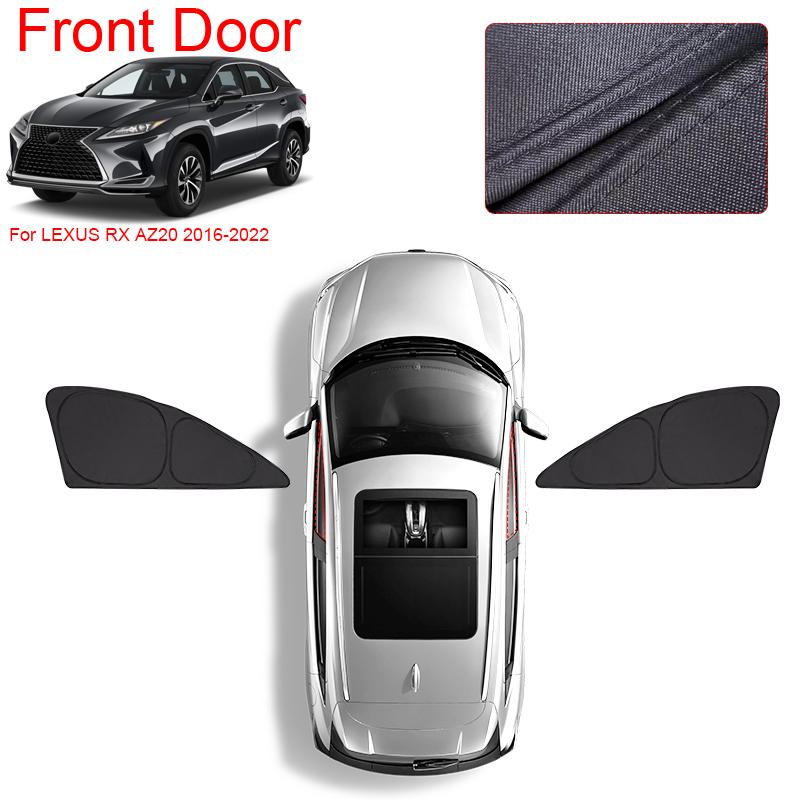 Car Black Windows Privacy Sunshade For LEXUS RX AL20 ALA10 2016-2026 Anti-UV Heat Insulation Protect Cover Interior Accessories