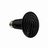 E27 Pet Heating Light 25W 50W Mini Infrared Ceramic Emitter Heat Bulb Black For Reptile Pet Brooder Lamp