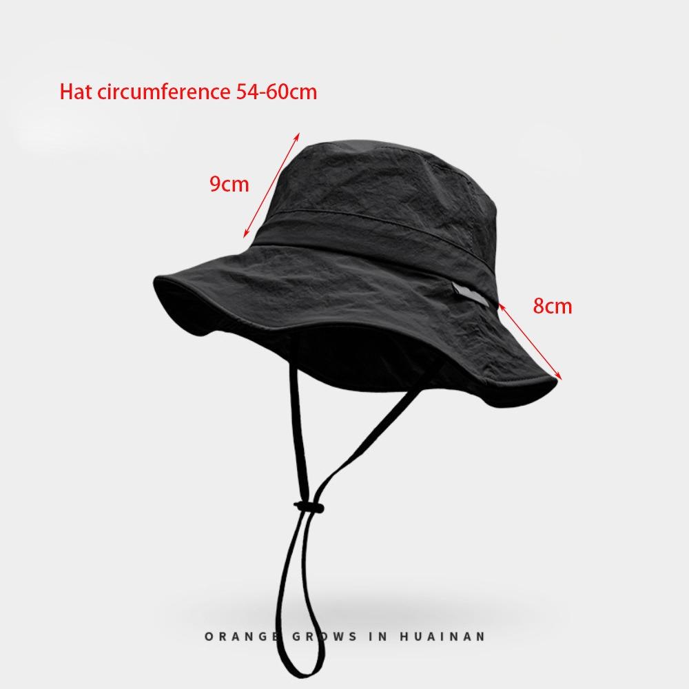 Anti-Sun Bucket Hat Anti-UV Sunscreen Hat Fashion Fishing Cap Summer