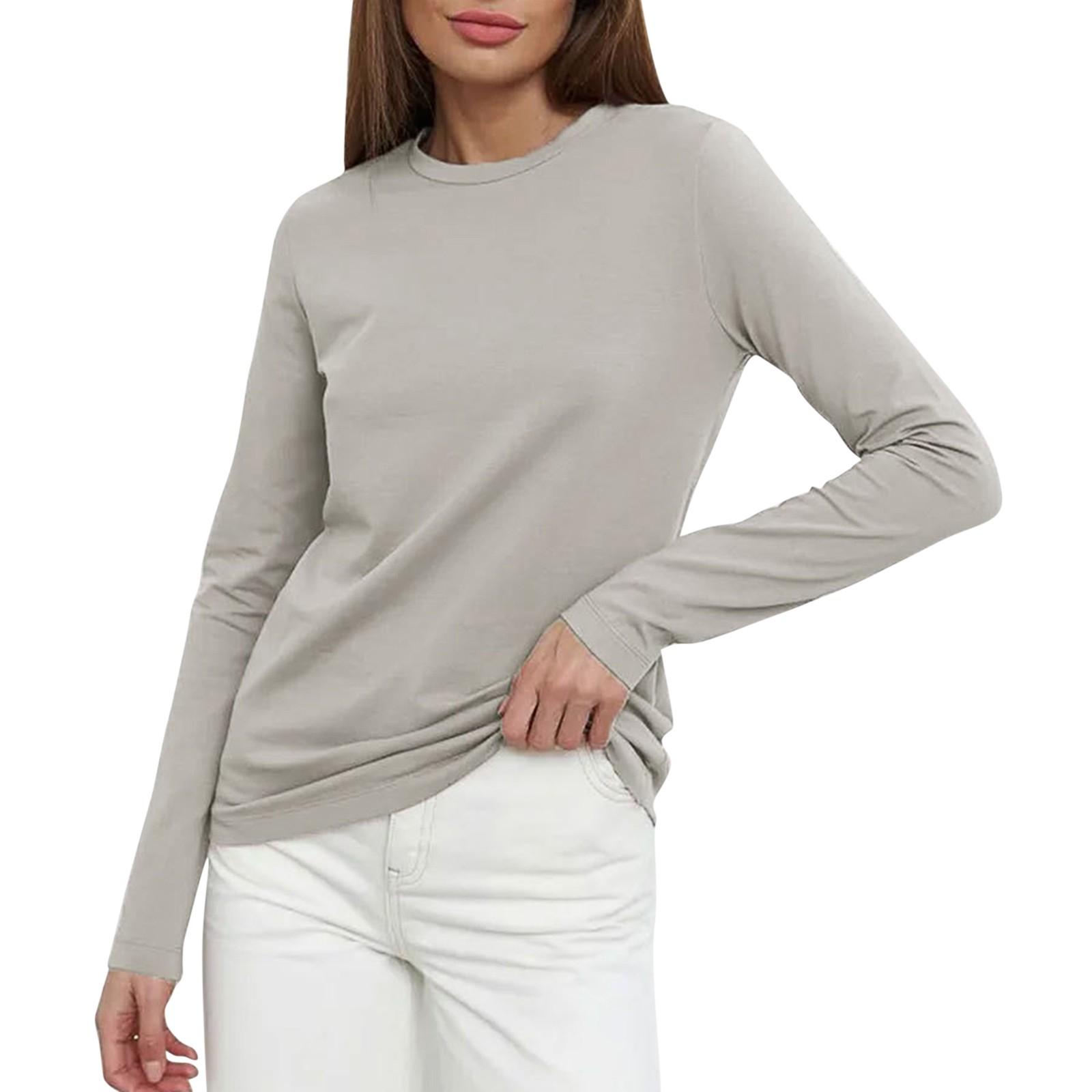 Женские футболки с длинными рукавами — фото 13