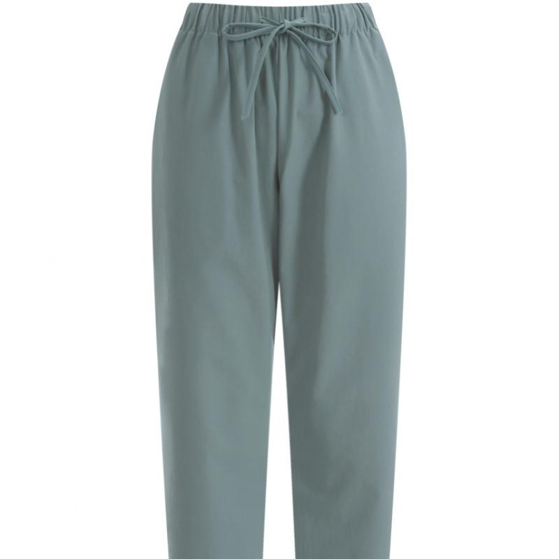 Shop   Women Stretch Banding Baggy Pants White Pic Wpt 1394
