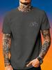 T-shirt Unisex Semplice Linea Singola Stampa Bici sul Petto Cotone Girocollo Manica Corta Amante del Ciclismo Casual Estiva Quotidiana Top Base