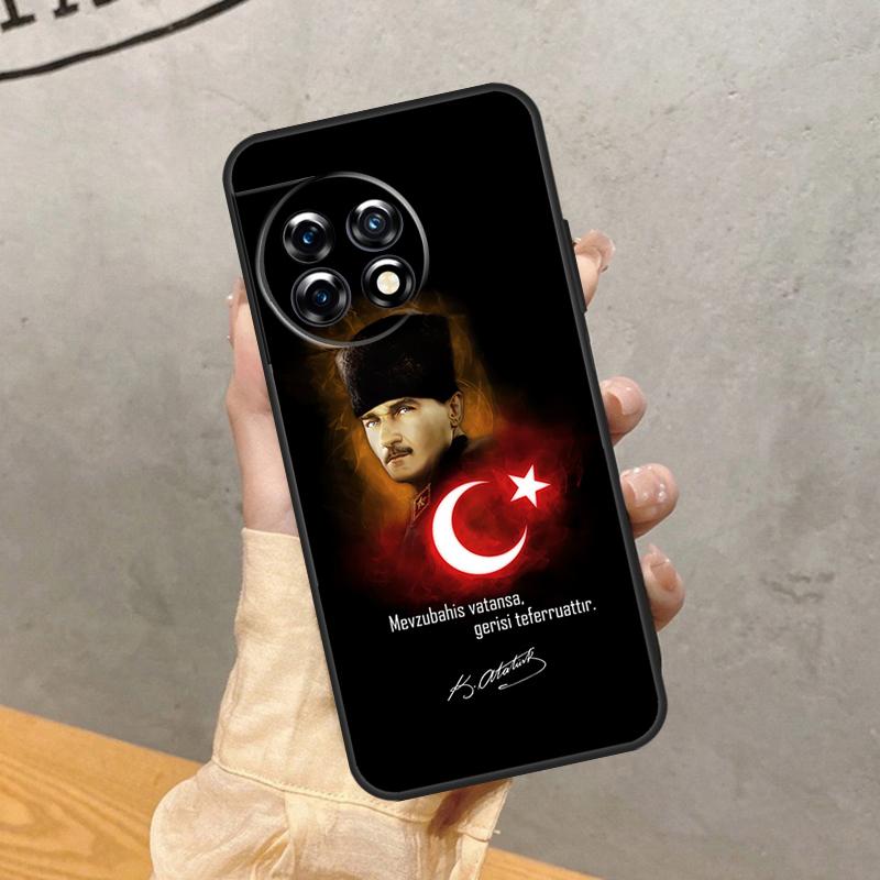 Turkey Turkish Flag Case For OnePlus Nord 5 CE 2 3 4 Lite N20 N30 OnePlus 15 13 12 11 13T 10T 12R 13R 15R Cover
