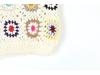 Ethnic Style Rainbow Color Block Crocheted Knit Vest - Cute French Sleeveless Tank Top