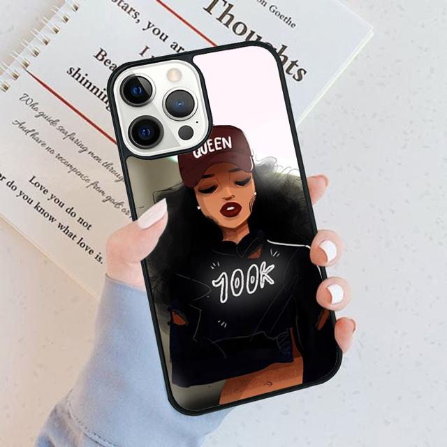 Black Girl Magic phone Case Cover For iPhone 17 Air 16 15 14 Plus Apple 11 12 13 Pro Max coque