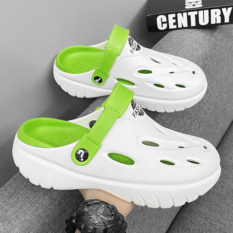Sandals summer foot cover beach sandals new breathable bag head hole shoes casual child 40-41