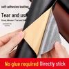 Self-Adhesive Leather Repair Patch for Restoring & Replacing Leather Fabric On Chairs & Sofas
