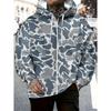 Heren Camouflage Veelzijdig Comfortabel Rits Hoodie Casual Losse Hoodies Sweatshirts Heren