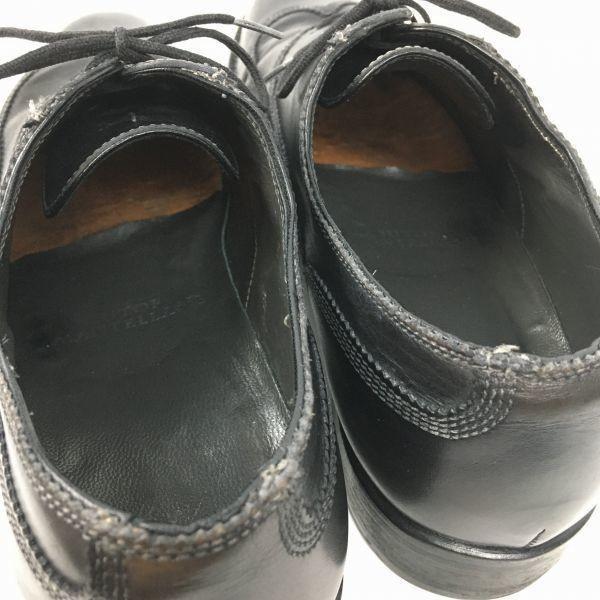 SUTOR MANTELLASSI Wingtip Business Shoes Black Size 7.5 / 26.0cm Vintage(USED)