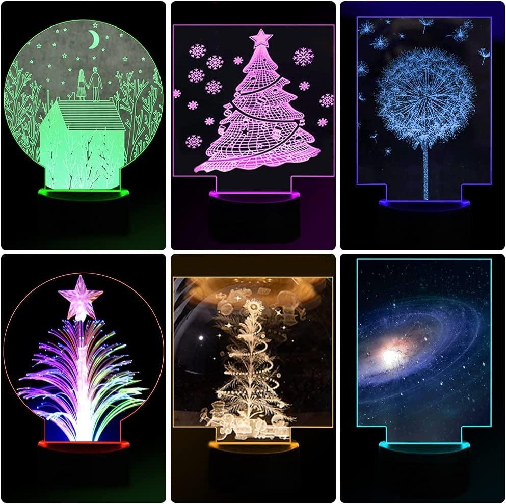 Heart Acrylic Sheet Clear Cast Plexiglass Panel Thick Plastic Glass Board for LED Light Base Signs DIY Display Projects Craft