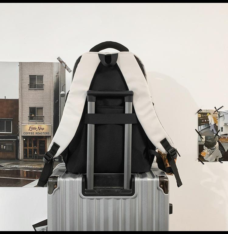 Japanese Style Large Capacity Men's Casual Sports Backpack - Suitable for College, Travel, or School Use