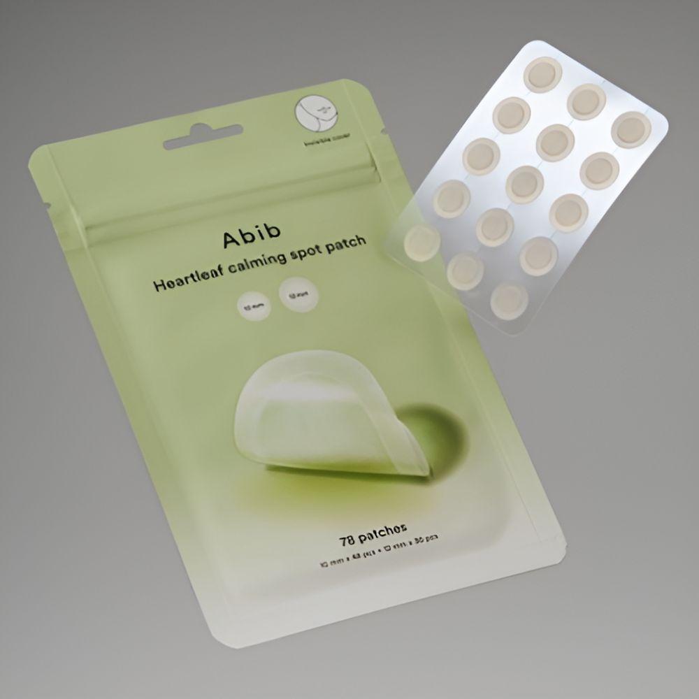 ABIB Heartleaf Calming Spot Patch Acne Care Hydrocolloid Patch Set 78P