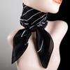 Elegant and Versatile Square Scarf Square Korean Version Spring and Autumn Thin Sunscreen Scarf Milk Scarf Temperament Soft Silk Scarf
