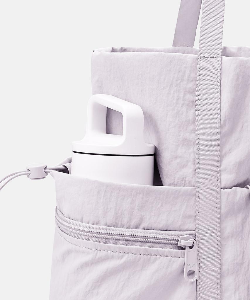 Mah Shiro Puff Tote Bag - Black