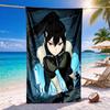 Kaiju No. 8 Quick-drying soft and absorbent beach towel—perfect for beach trips swimming outdoor camping and travel an essential beach item