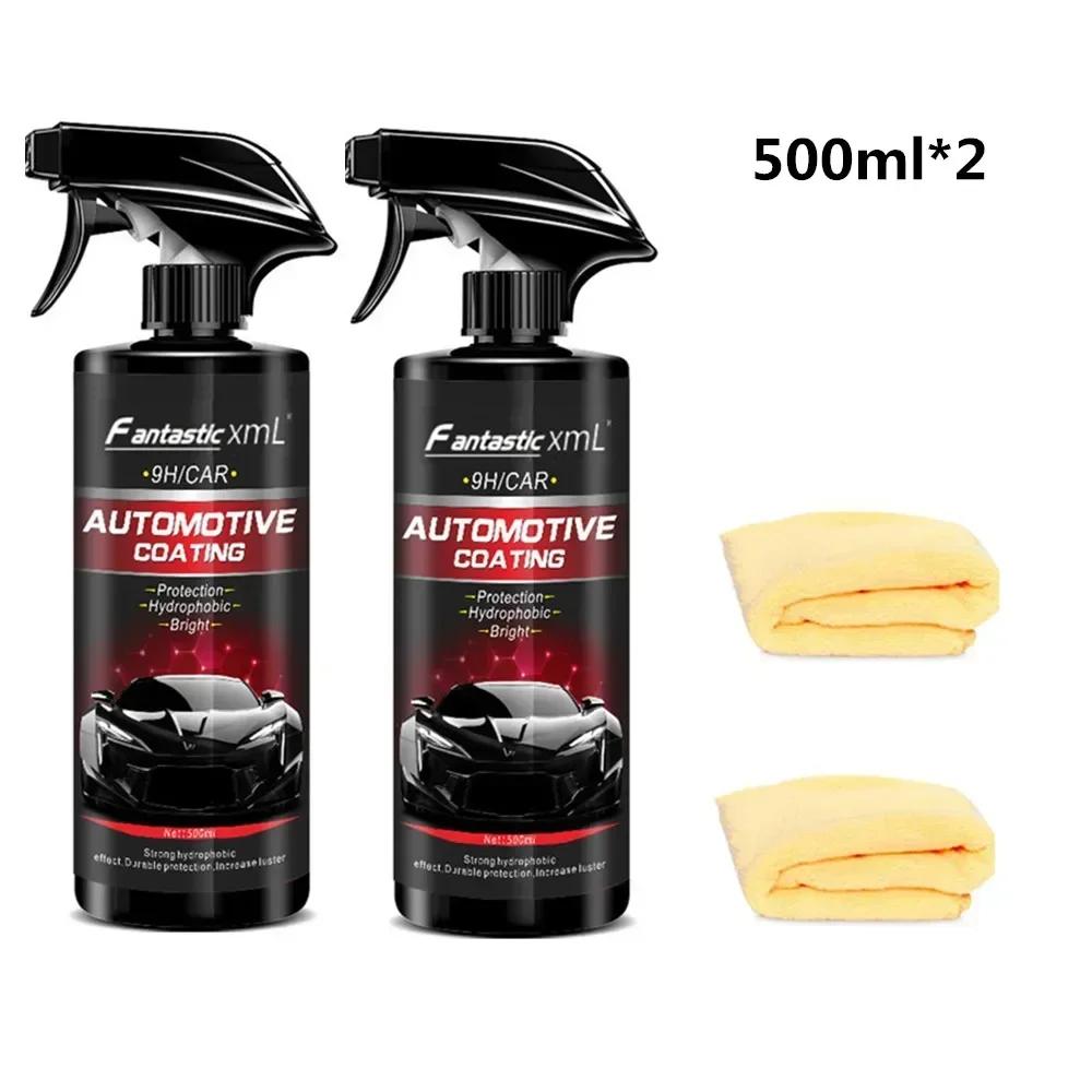 

Керамическое покрытие для автомобиля 1000 мл 9H Nano Liquid Glass Plated Crystal Hydrophobic Waterproof Polishing Paint Hardness Car Polish Wax