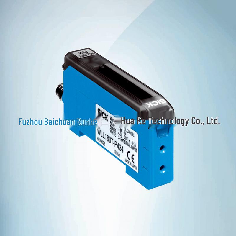 Sick WLL180T-N432 Fiber Optic Sensor, Brand New, In Stock