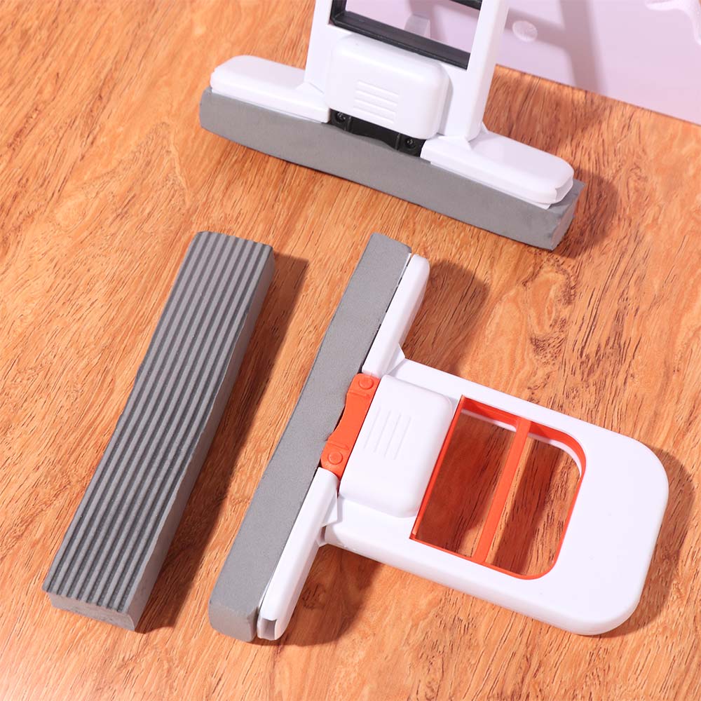 Portable Mini Desktop Mop Lightweight Sponge Head Mop Easy Storage Cleaning Mop Office