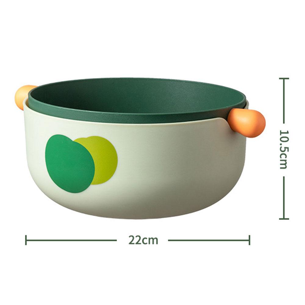 Multifunctional Double-Layer Kitchen Drain Basket Filter Basket Drain Basin
